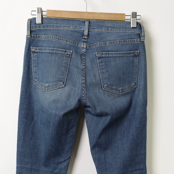 Frame Denim Distressed Le Skinny de Jeanne Skinny Jeans size 25 - Picture 5 of 8